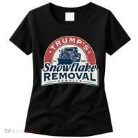 TrumpS Snowflake Removal Service Funny Trump 2024 Gift Love Women's T-Shirt thumb 0