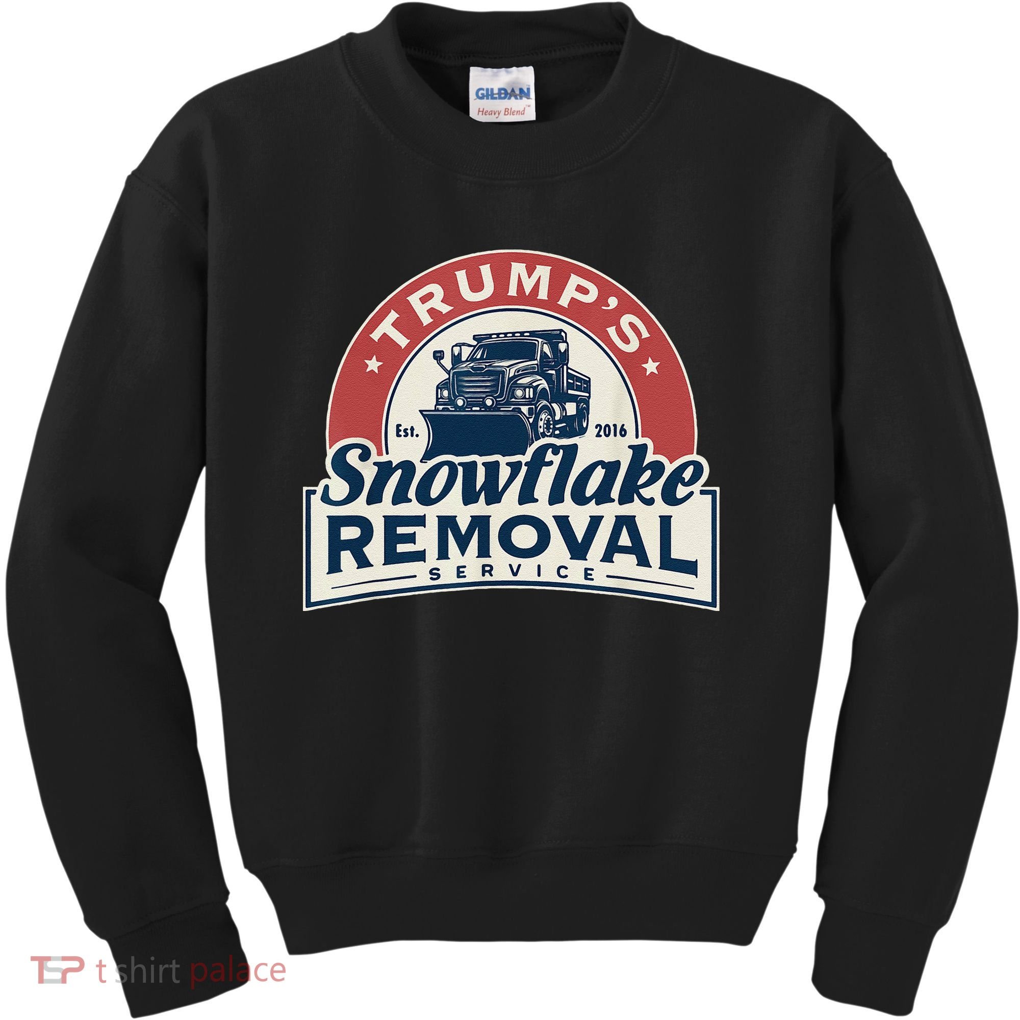 TrumpS Snowflake Removal Service Funny Trump 2024 Gift Love Kids Sweatshirt