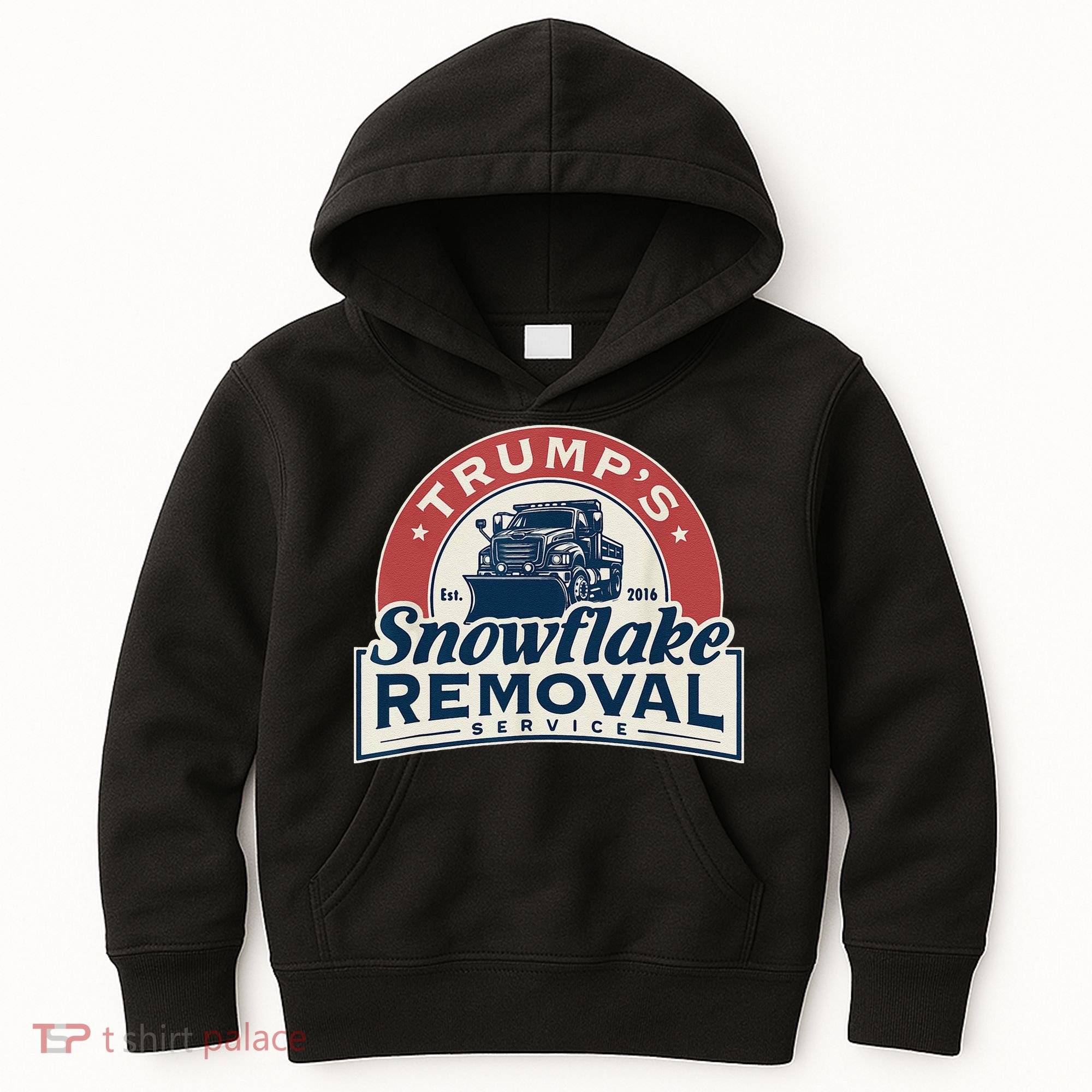 TrumpS Snowflake Removal Service Funny Trump 2024 Gift Love Kids Hoodie