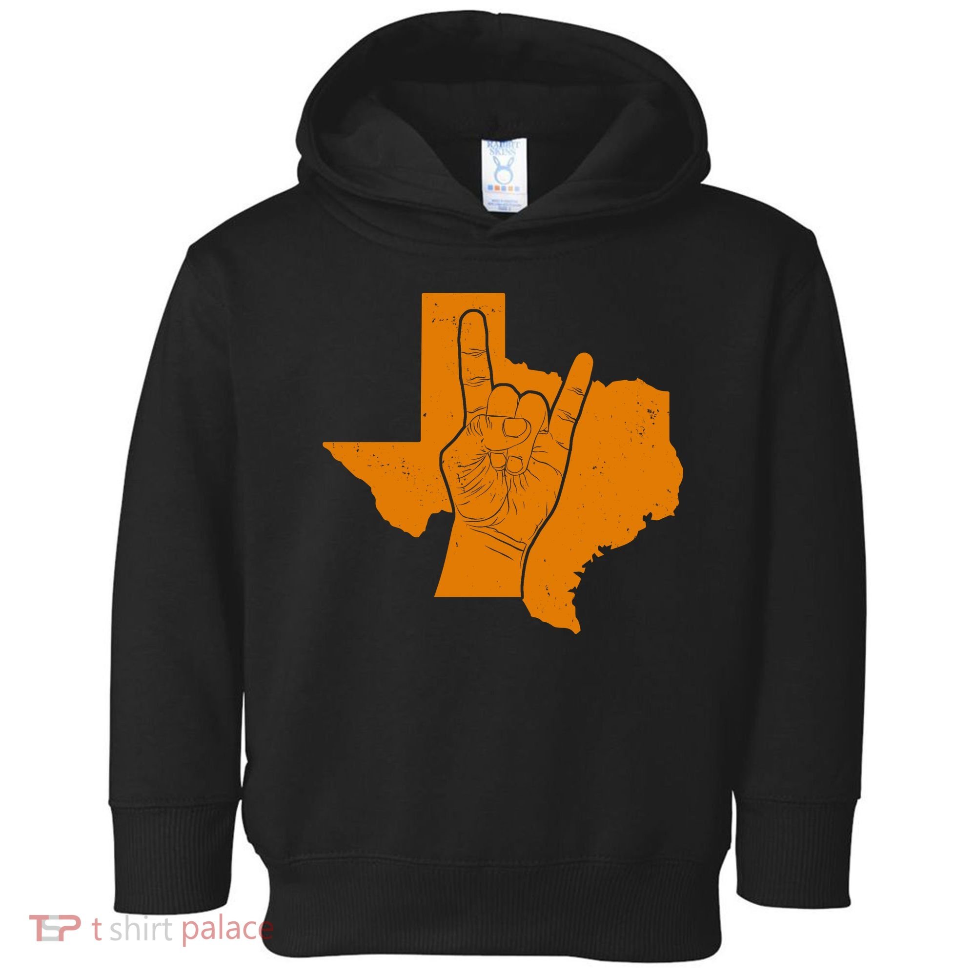 Texas State Rock N Roll Toddler Hoodie
