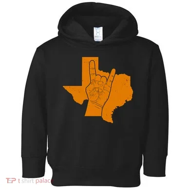 Texas State Rock N Roll Toddler Hoodie