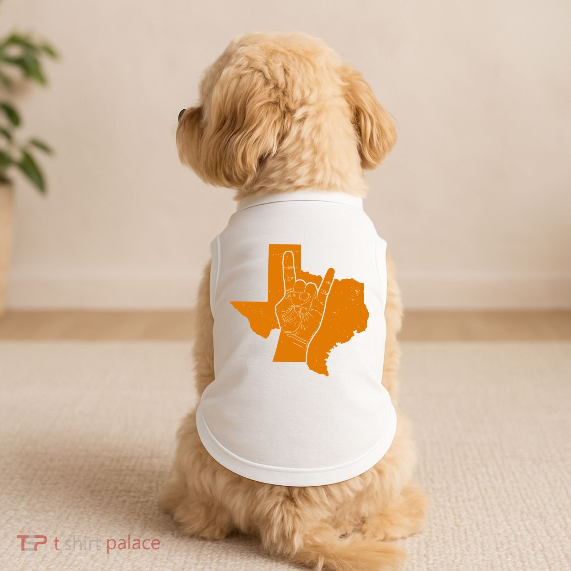 Texas State Rock N Roll Doggie Tank