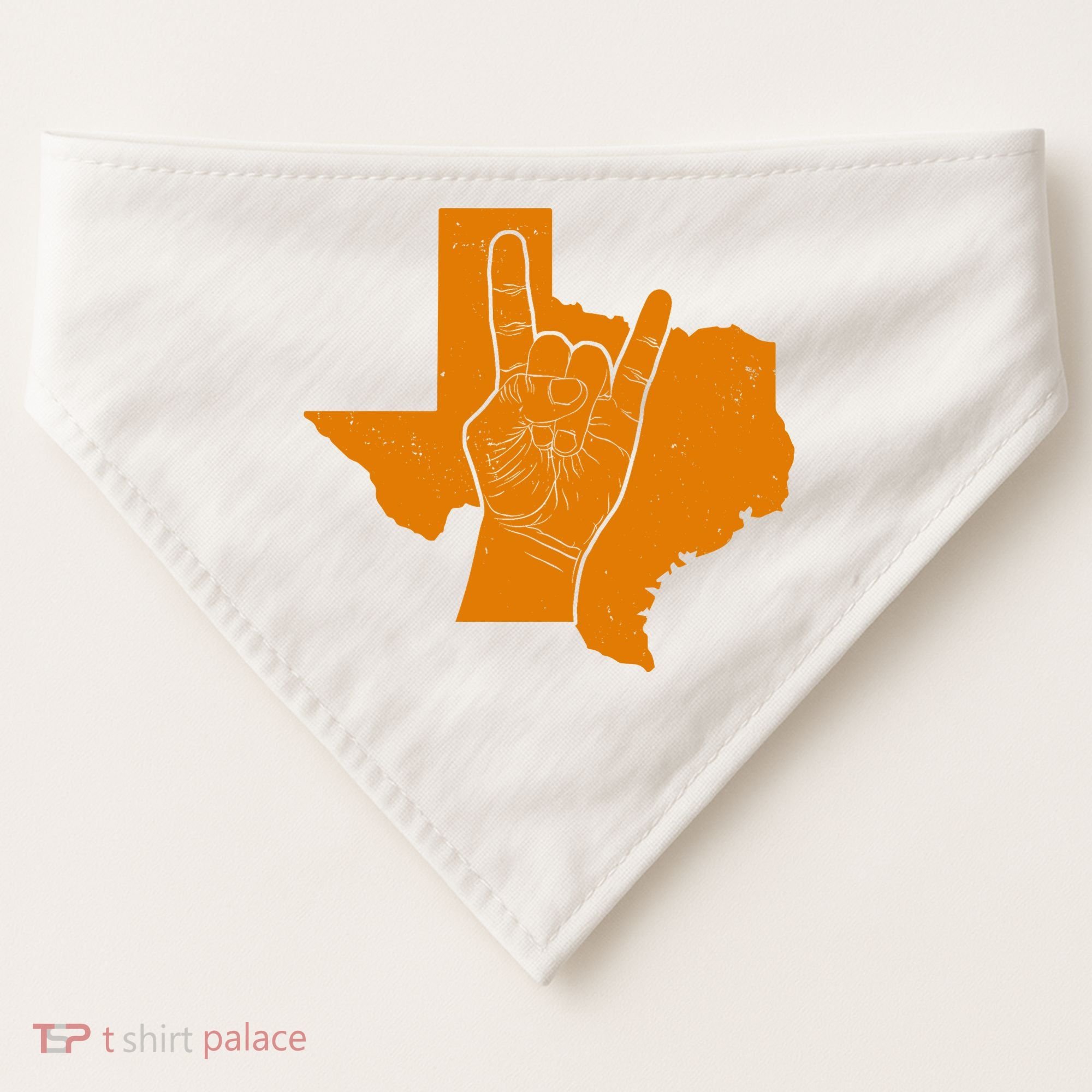 Texas State Rock N Roll USA-Made Doggie Bandana