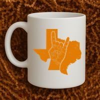 Texas State Rock N Roll Coffee Mug thumb 2