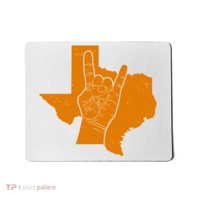 Texas State Rock N Roll Mousepad