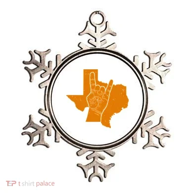 Texas State Rock N Roll Ornament