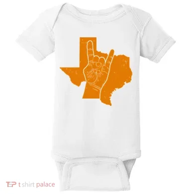 Texas State Rock N Roll Baby Bodysuit
