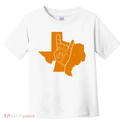 Texas State Rock N Roll Toddler T-Shirt