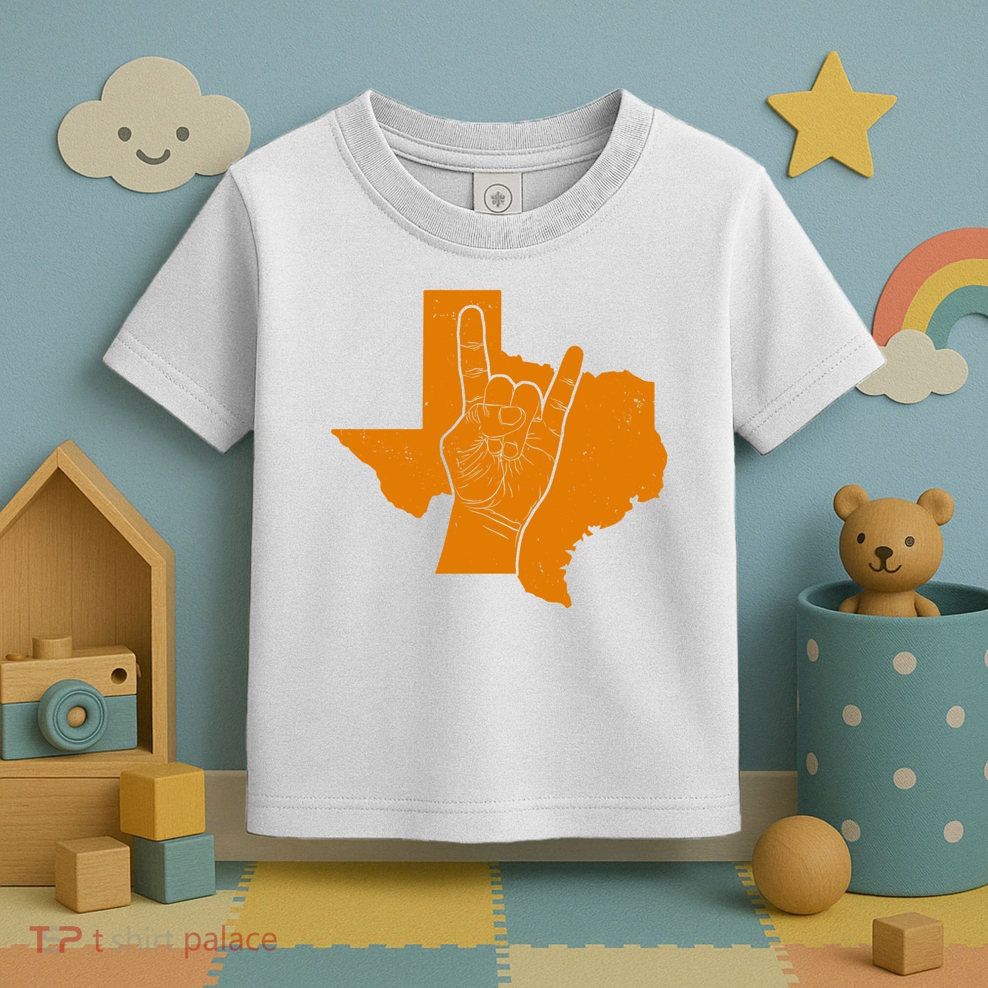 Texas State Rock N Roll Toddler T-Shirt