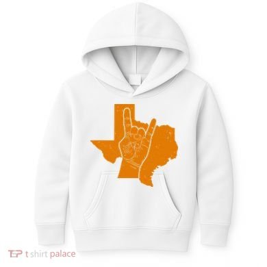 Texas State Rock N Roll Kids Hoodie