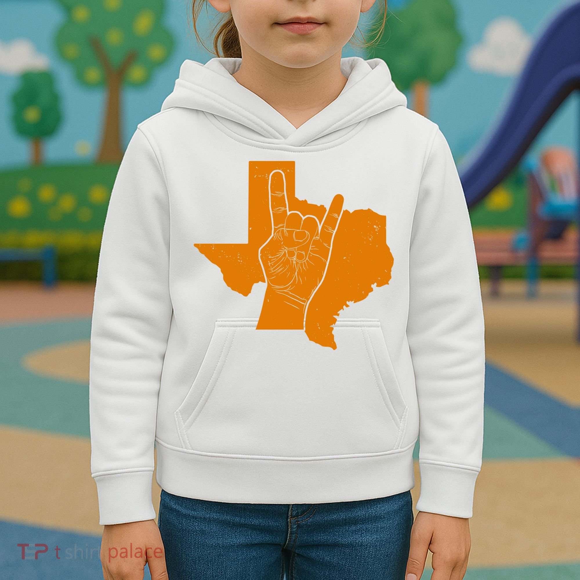 Texas State Rock N Roll Kids Hoodie