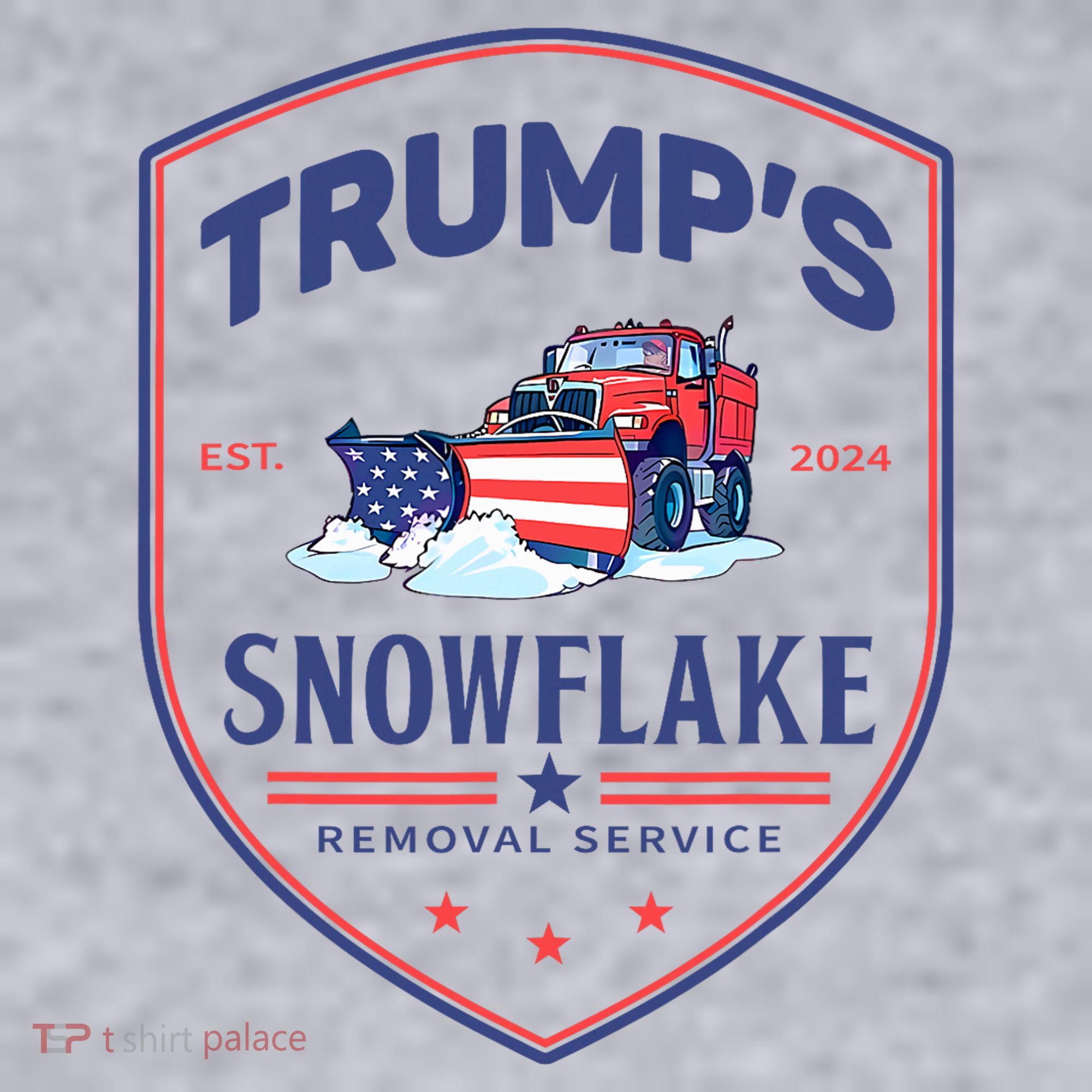 TrumpS Snowflake Removal Service Funny Donald Trump 2024 Women's Sweatshirt