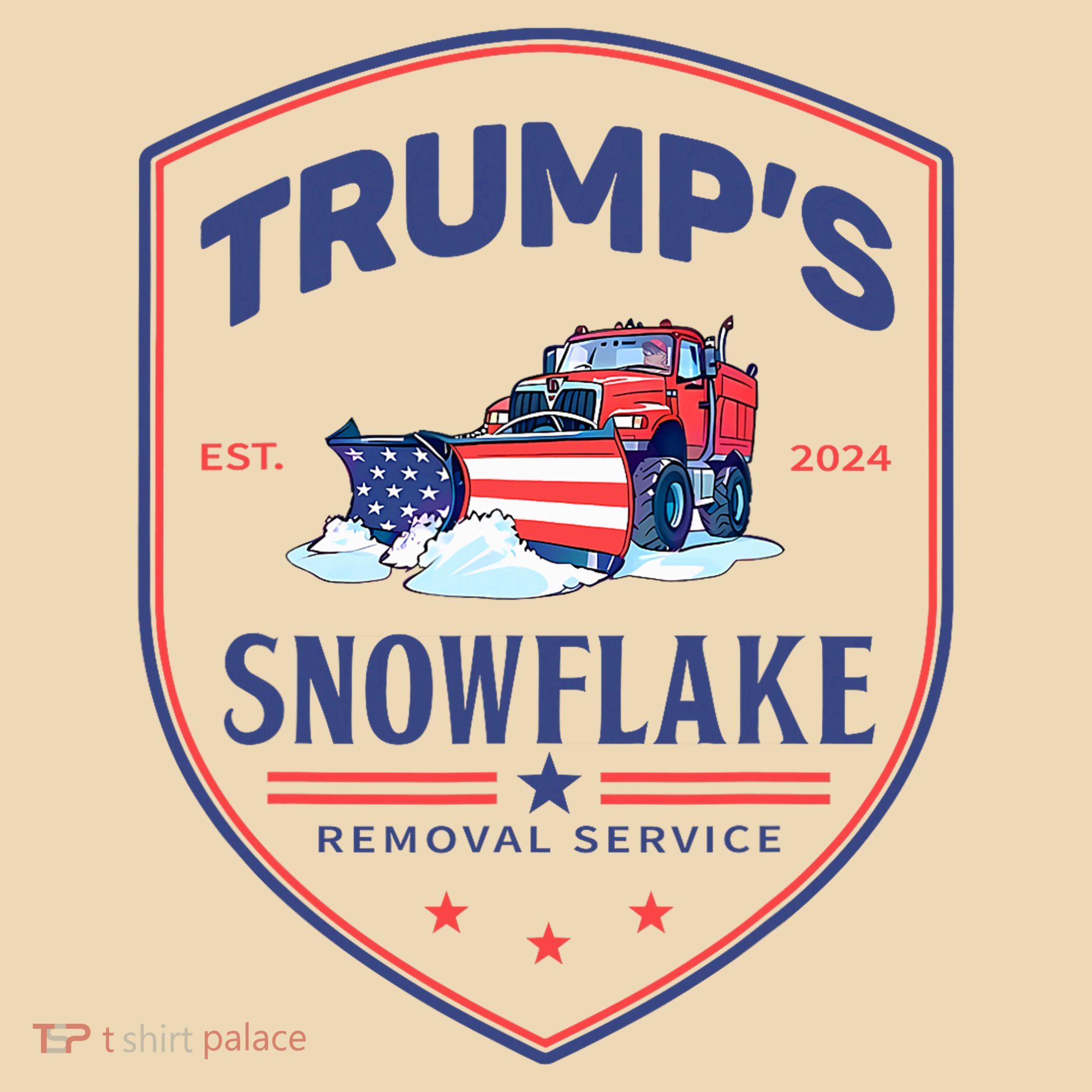 TrumpS Snowflake Removal Service Funny Donald Trump 2024 Tote Bag