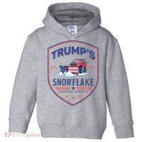 TrumpS Snowflake Removal Service Funny Donald Trump 2024 Toddler Hoodie thumb 0
