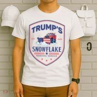 TrumpS Snowflake Removal Service Funny Donald Trump 2024 T-Shirt thumb 6