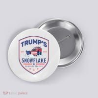 TrumpS Snowflake Removal Service Funny Donald Trump 2024 Button thumb 0