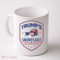 TrumpS Snowflake Removal Service Funny Donald Trump 2024 Coffee Mug thumb 0