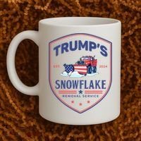 TrumpS Snowflake Removal Service Funny Donald Trump 2024 Coffee Mug thumb 2