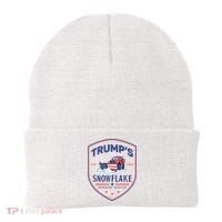 TrumpS Snowflake Removal Service Funny Donald Trump 2024 Beanie thumb 0