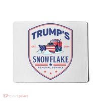 TrumpS Snowflake Removal Service Funny Donald Trump 2024 Mousepad thumb 0