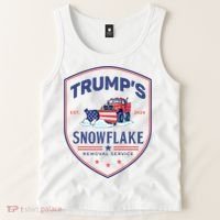 TrumpS Snowflake Removal Service Funny Donald Trump 2024 Tank Top thumb 2
