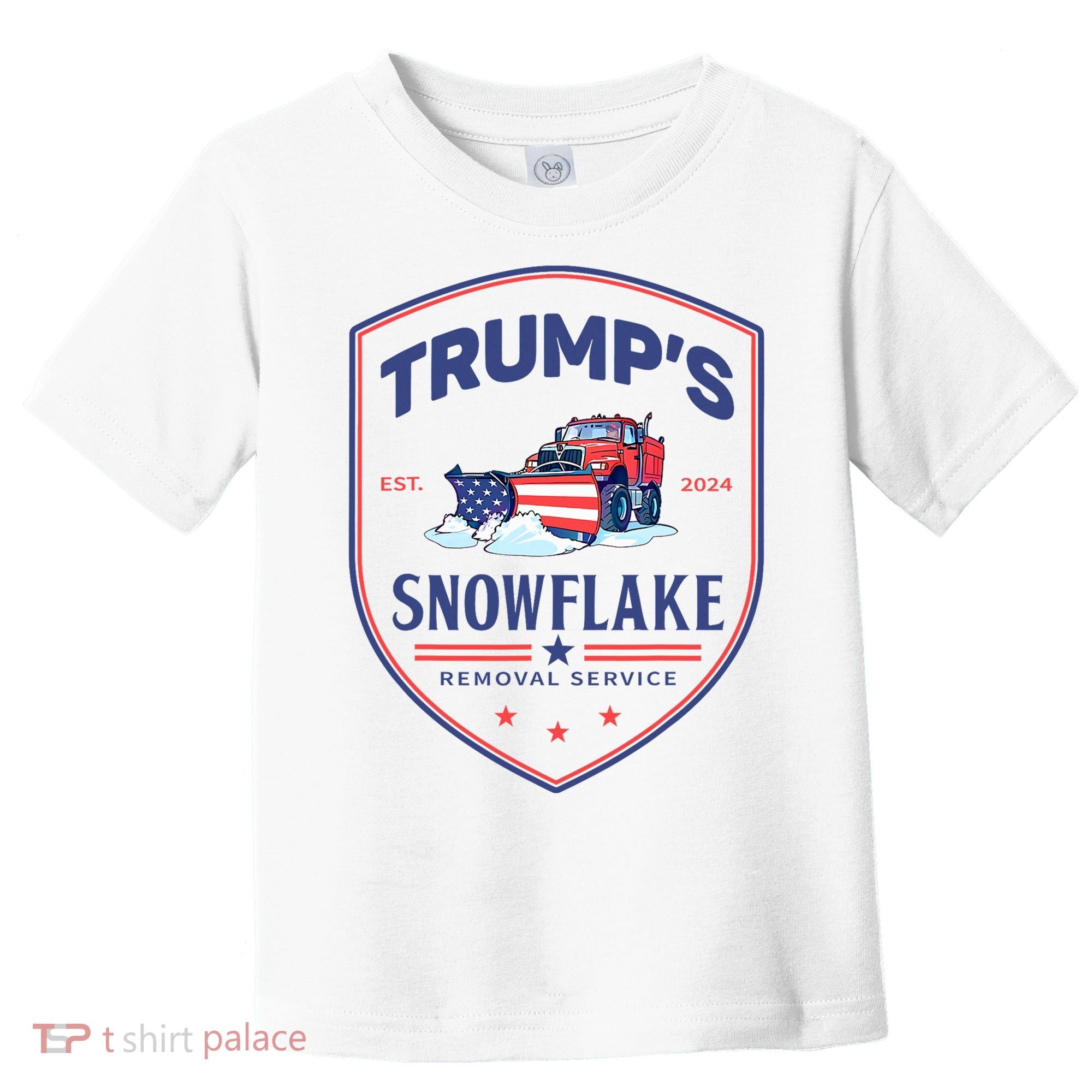 TrumpS Snowflake Removal Service Funny Donald Trump 2024 Toddler T-Shirt