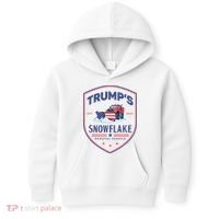 TrumpS Snowflake Removal Service Funny Donald Trump 2024 Kids Hoodie thumb 0