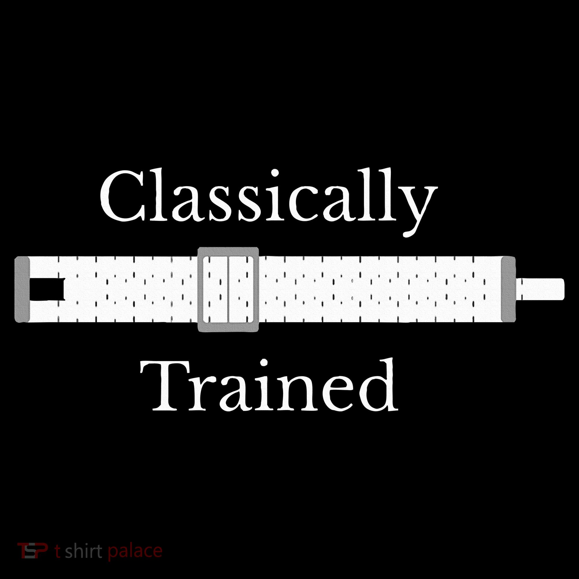 Trained Slide Rule Mechanical Analog Calculator T-Shirt