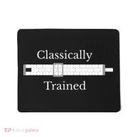 Trained Slide Rule Mechanical Analog Calculator Mousepad thumb 0