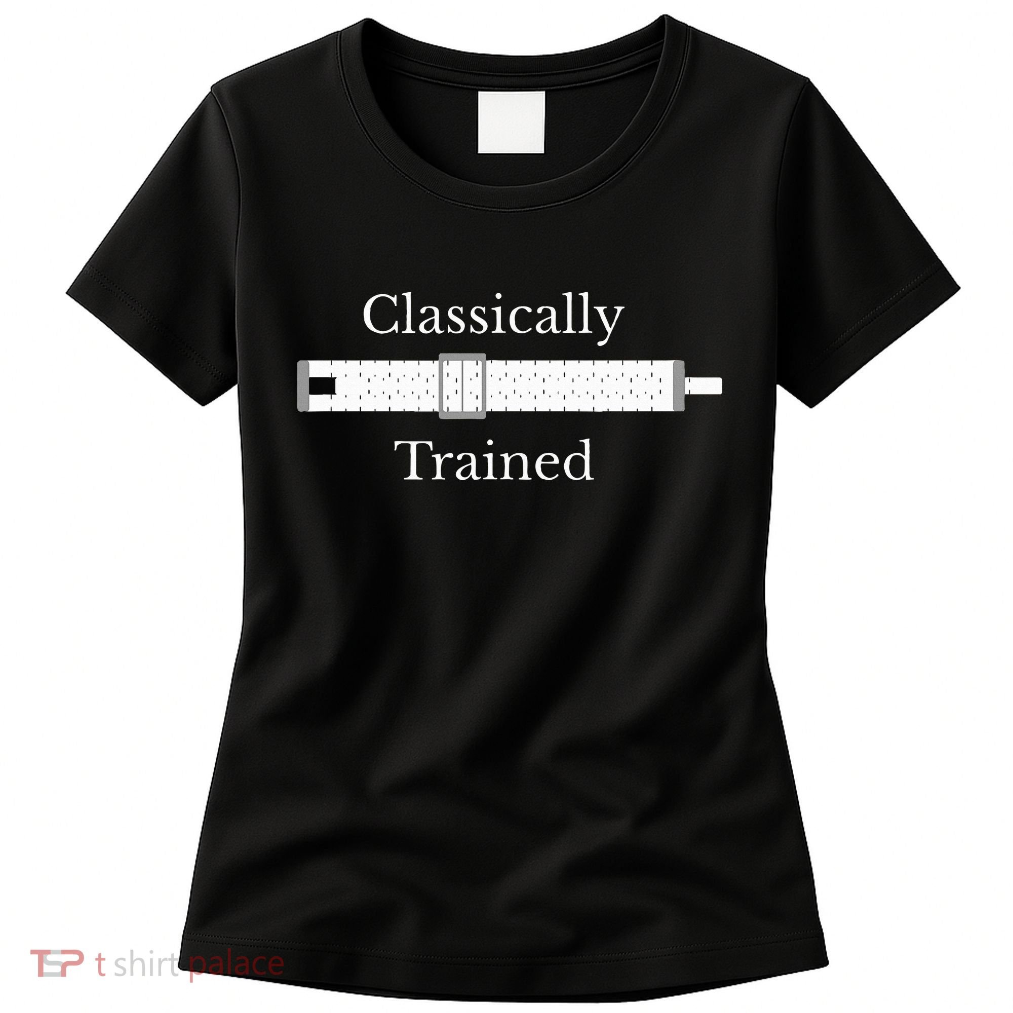 Trained Slide Rule Mechanical Analog Calculator Women's T-Shirt