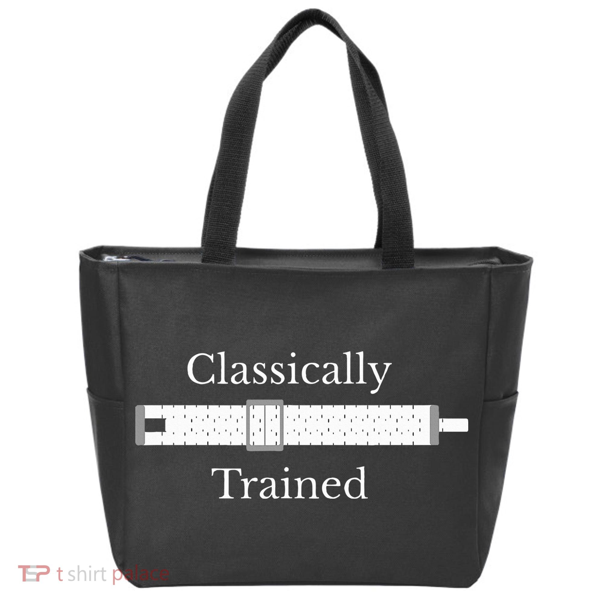 Trained Slide Rule Mechanical Analog Calculator Tote Bag