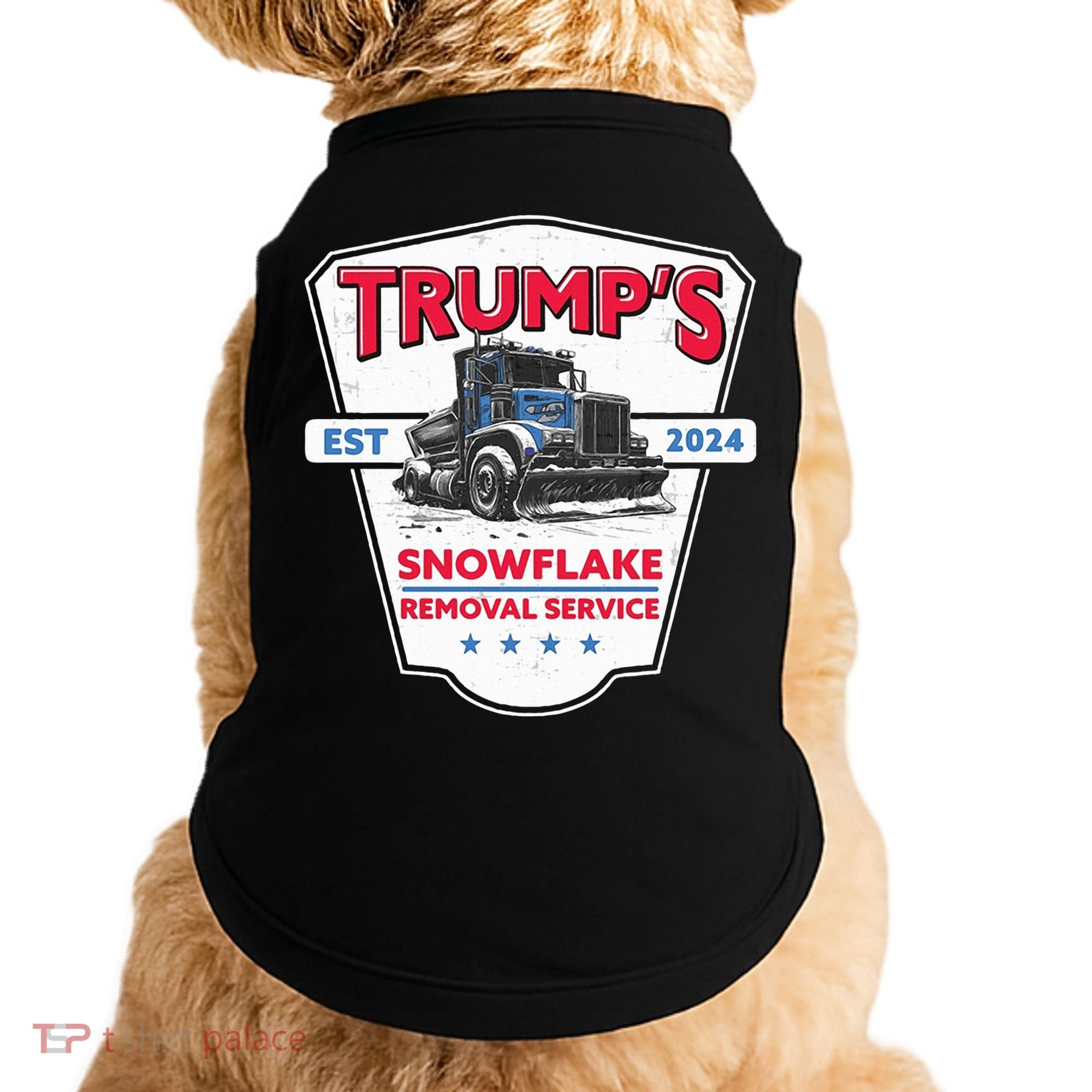 Trumps Snowflake Removal Service Est 2024 Doggie Tank