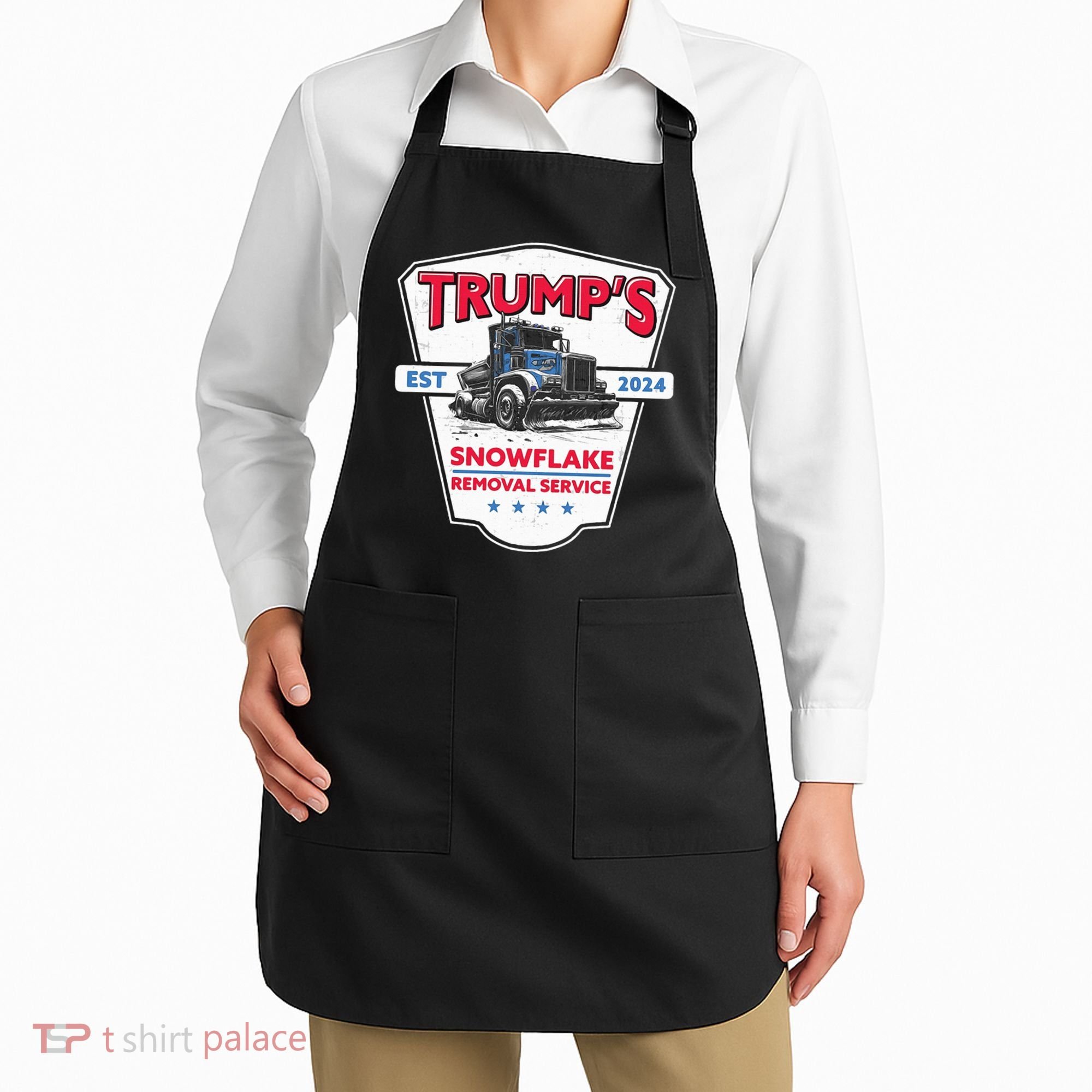 Trumps Snowflake Removal Service Est 2024 Apron