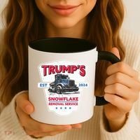 Trumps Snowflake Removal Service Est 2024 Coffee Mug thumb 3