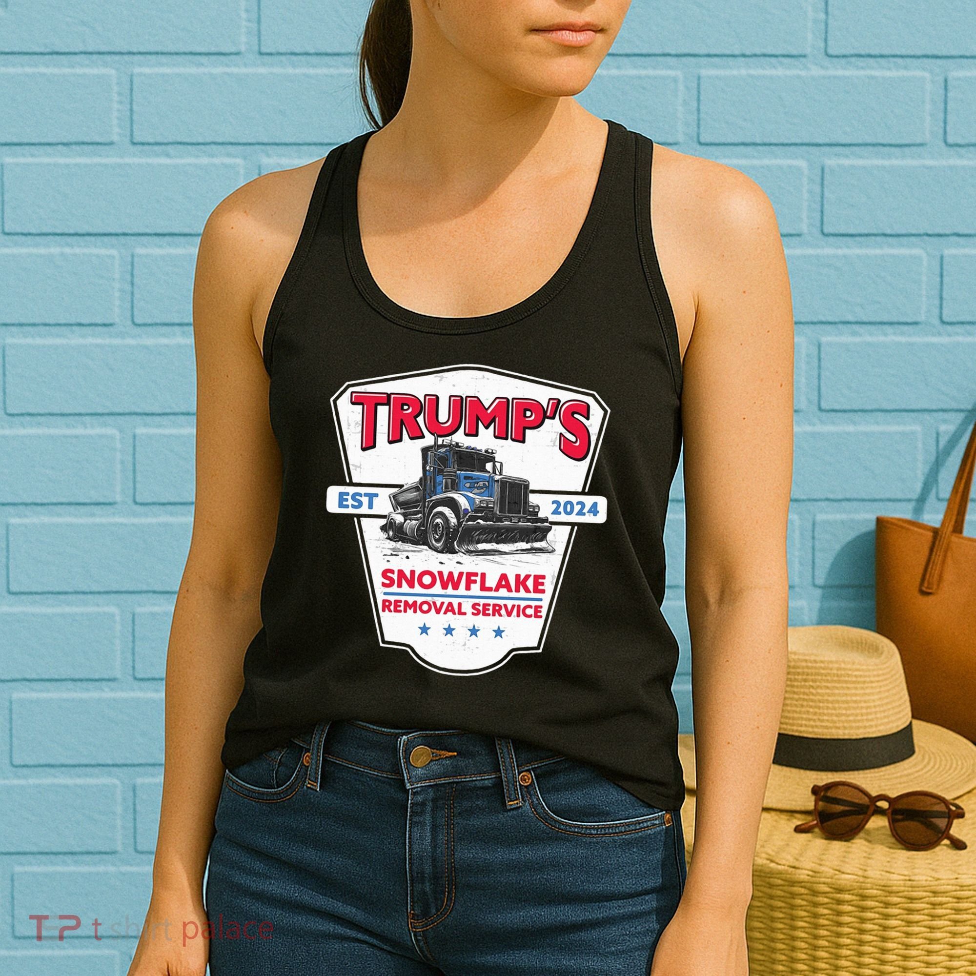 Trumps Snowflake Removal Service Est 2024 Women's Tank Top