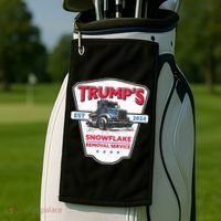 Trumps Snowflake Removal Service Est 2024 Golf Towel thumb 2