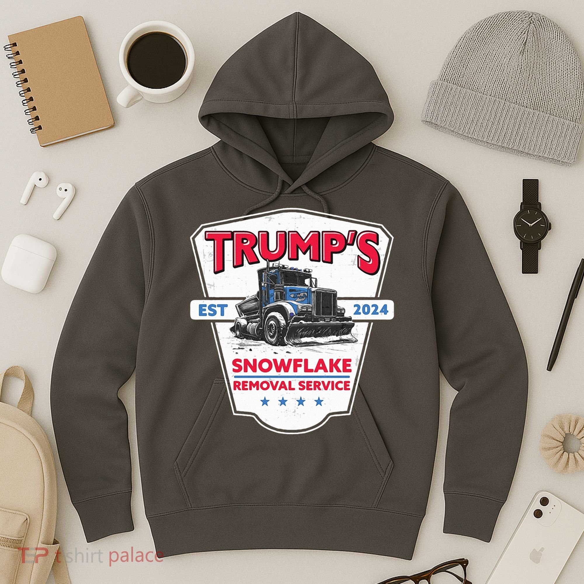 Trumps Snowflake Removal Service Est 2024 Hoodie