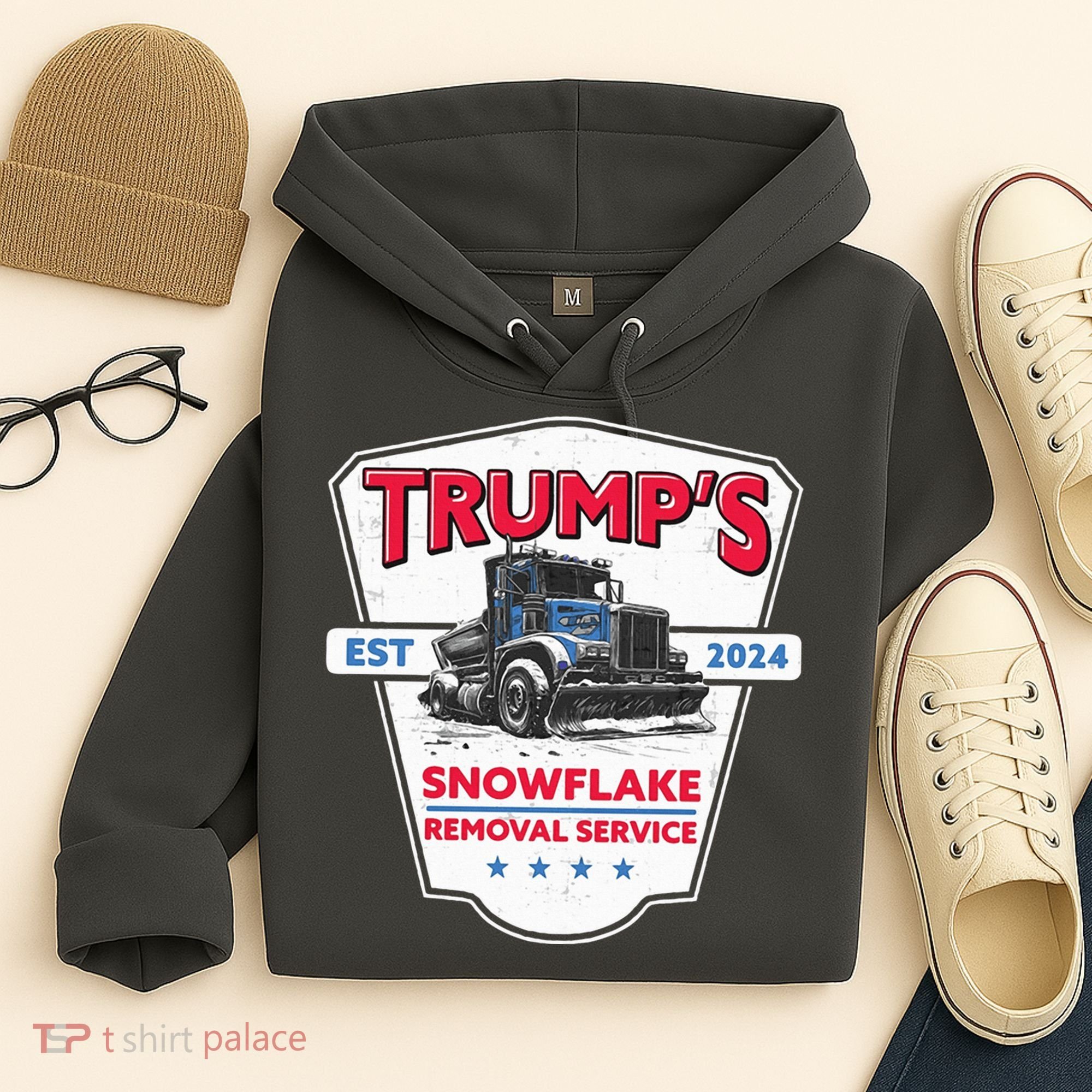 Trumps Snowflake Removal Service Est 2024 Hoodie