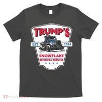 Trumps Snowflake Removal Service Est 2024 T-Shirt thumb 0