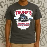 Trumps Snowflake Removal Service Est 2024 T-Shirt thumb 3