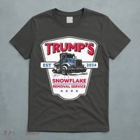Trumps Snowflake Removal Service Est 2024 T-Shirt thumb 5