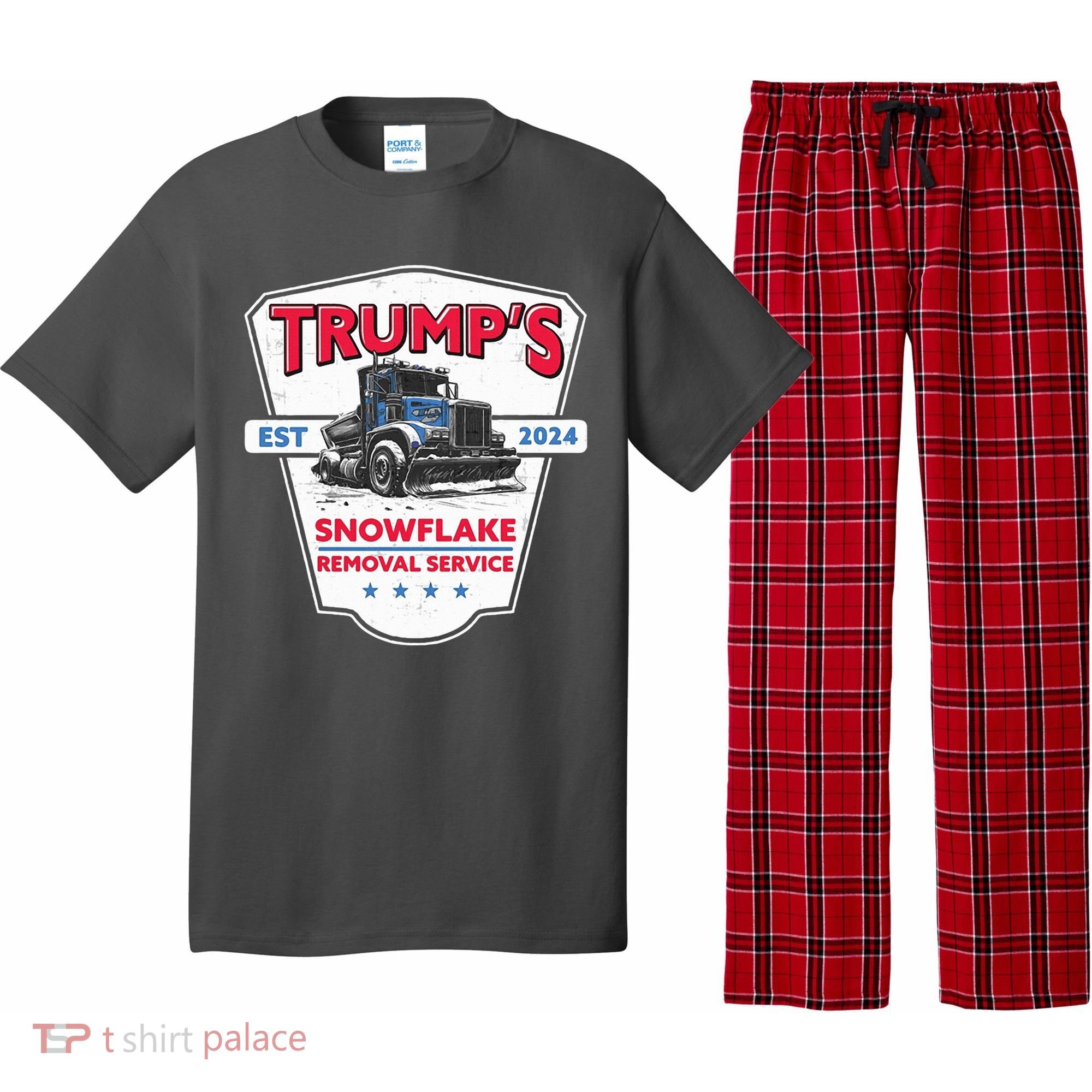 Trumps Snowflake Removal Service Est 2024 Pajama Set