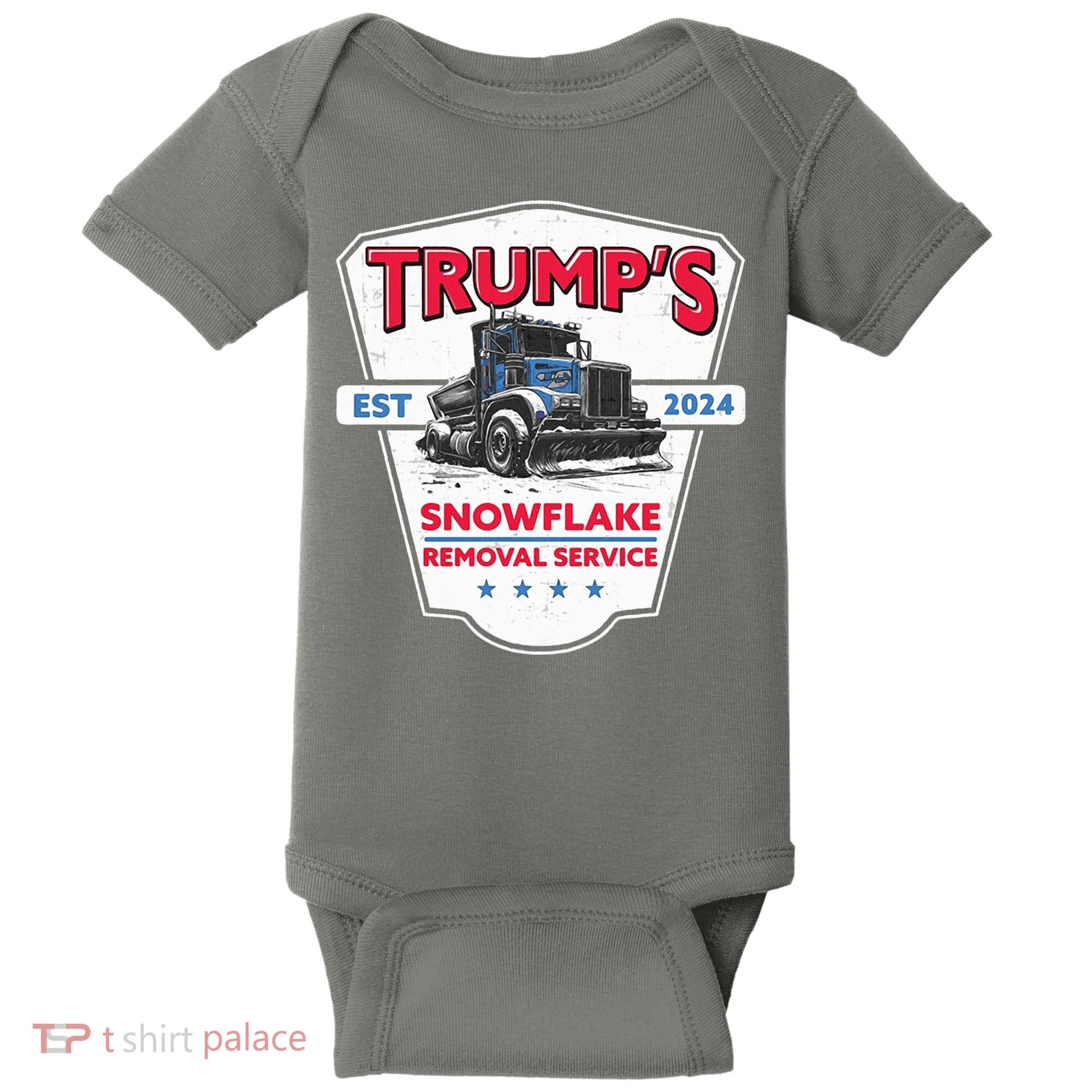 Trumps Snowflake Removal Service Est 2024 Baby Bodysuit