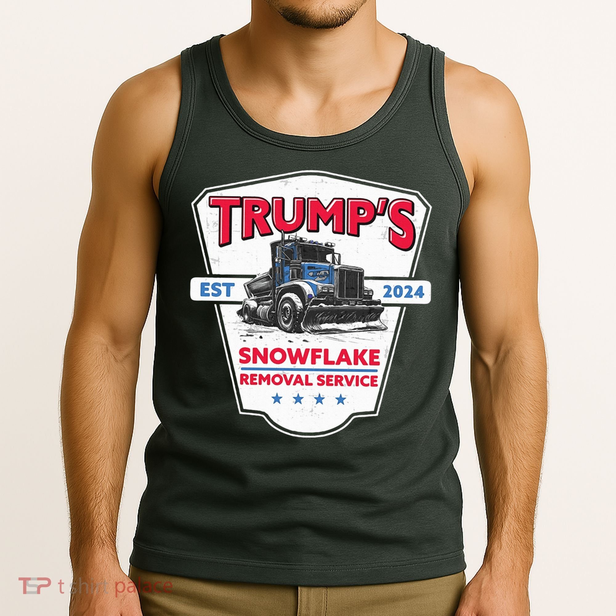 Trumps Snowflake Removal Service Est 2024 Tank Top