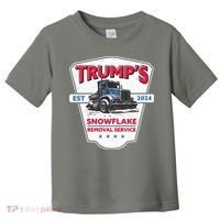 Trumps Snowflake Removal Service Est 2024 Toddler T-Shirt thumb 0
