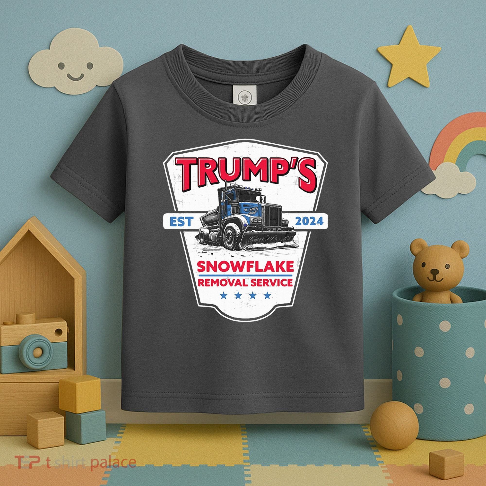 Trumps Snowflake Removal Service Est 2024 Toddler T-Shirt