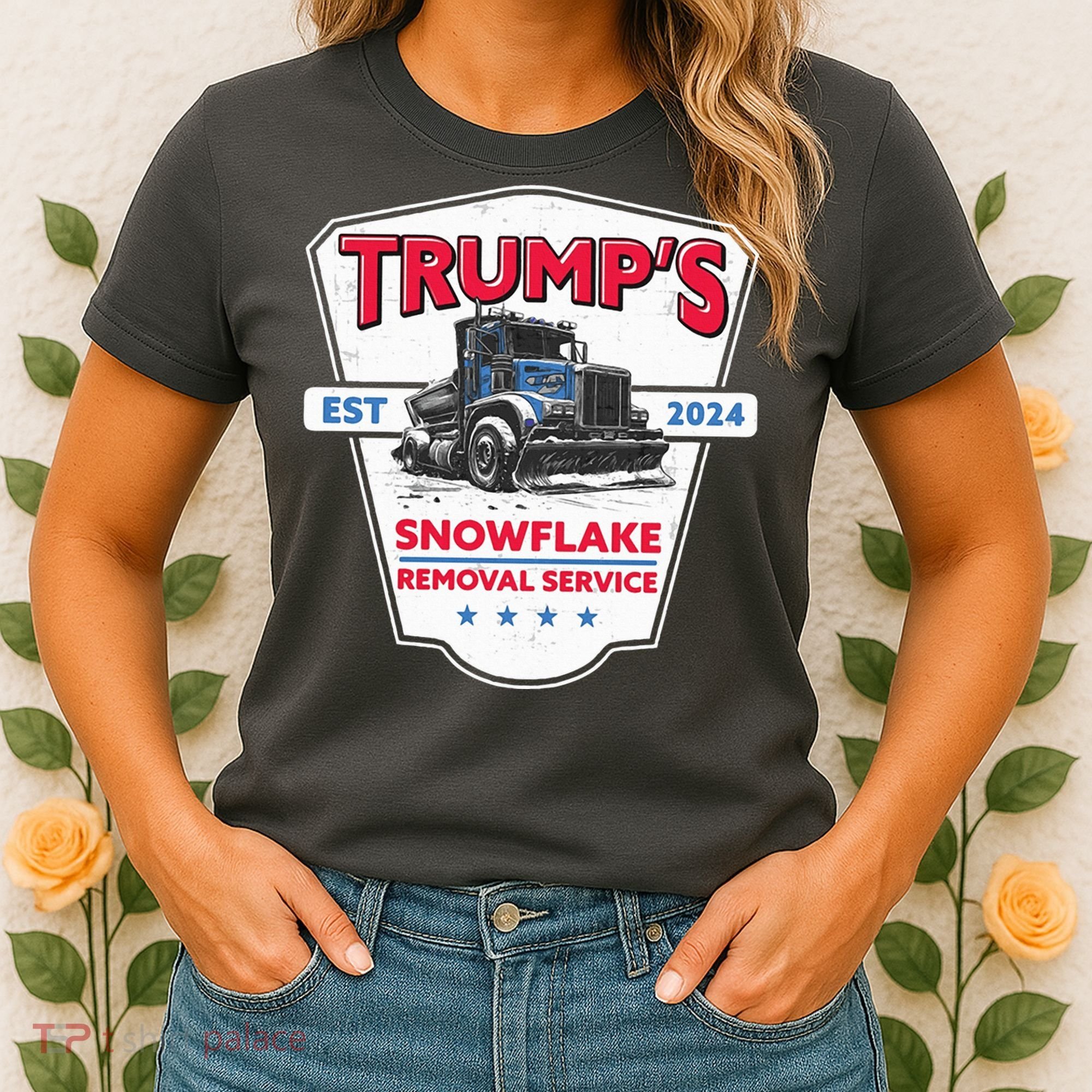 Trumps Snowflake Removal Service Est 2024 Women's T-Shirt