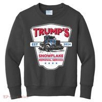 Trumps Snowflake Removal Service Est 2024 Kids Sweatshirt thumb 0