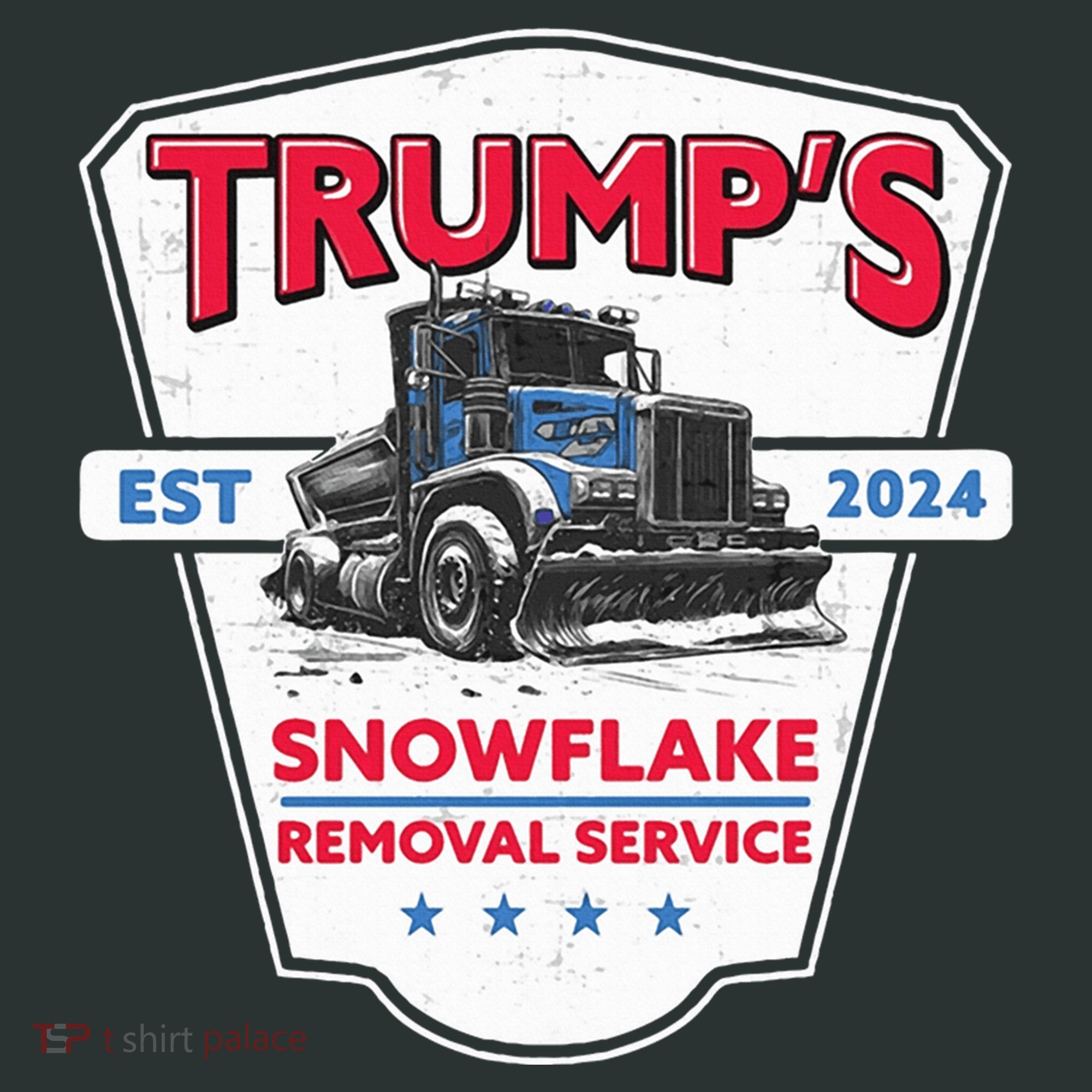 Trumps Snowflake Removal Service Est 2024 Kids Long Sleeve Shirt