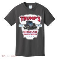 Trumps Snowflake Removal Service Est 2024 Kids T-Shirt thumb 0